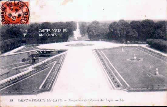 Cartes postales anciennes > CARTES POSTALES > carte postale ancienne > cartes-postales-ancienne.com Ile de france Yvelines Saint Germain En Laye