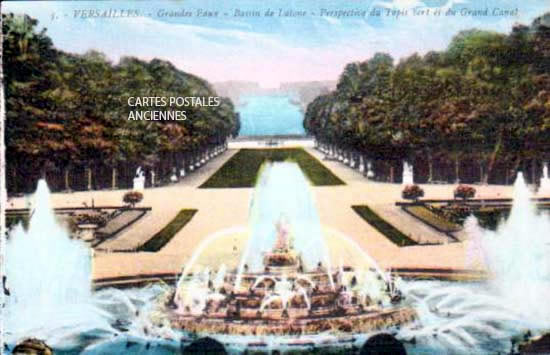 Cartes postales anciennes > CARTES POSTALES > carte postale ancienne > cartes-postales-ancienne.com Ile de france Yvelines Versailles