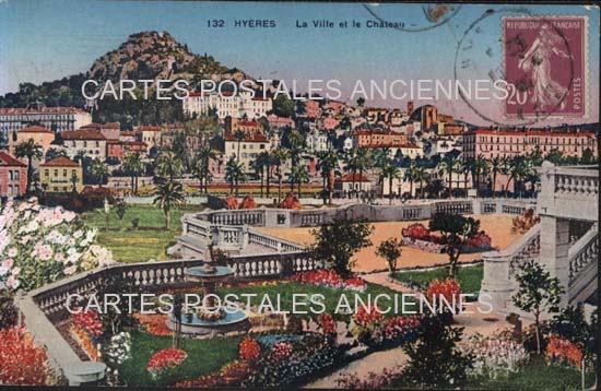 Cartes postales anciennes > CARTES POSTALES > carte postale ancienne > cartes-postales-ancienne.com Provence alpes cote d'azur Var Hyeres