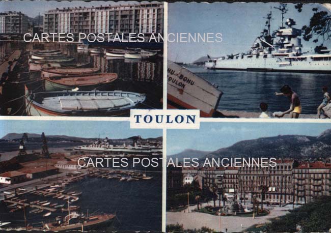 Cartes postales anciennes > CARTES POSTALES > carte postale ancienne > cartes-postales-ancienne.com Provence alpes cote d'azur Var Toulon