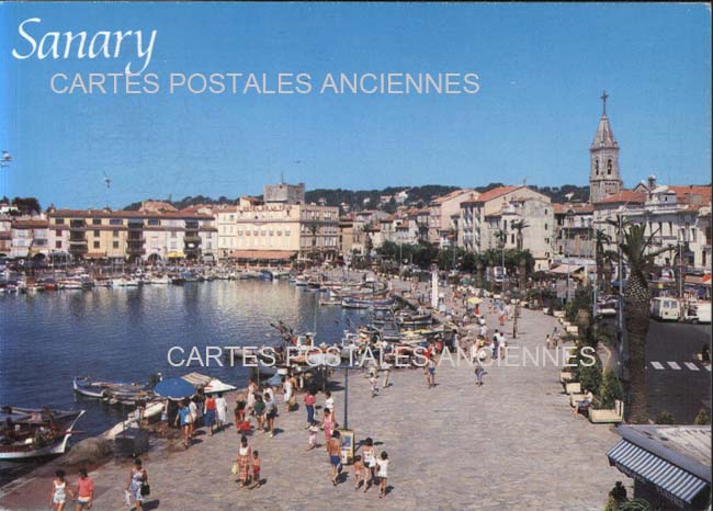 Cartes postales anciennes > CARTES POSTALES > carte postale ancienne > cartes-postales-ancienne.com Provence alpes cote d'azur Var Sanary Sur Mer