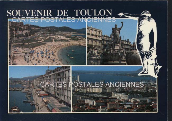 Cartes postales anciennes > CARTES POSTALES > carte postale ancienne > cartes-postales-ancienne.com Provence alpes cote d'azur Var Toulon