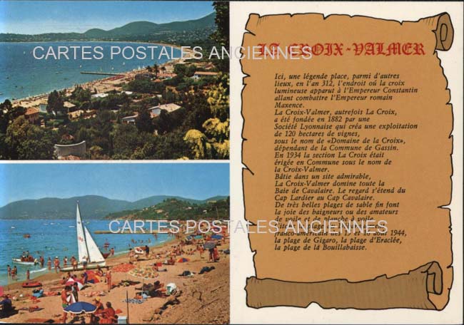 Cartes postales anciennes > CARTES POSTALES > carte postale ancienne > cartes-postales-ancienne.com Provence alpes cote d'azur Var La Croix Valmer