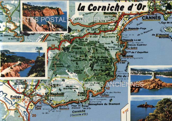 Cartes postales anciennes > CARTES POSTALES > carte postale ancienne > cartes-postales-ancienne.com Provence alpes cote d'azur Var Saint Raphael