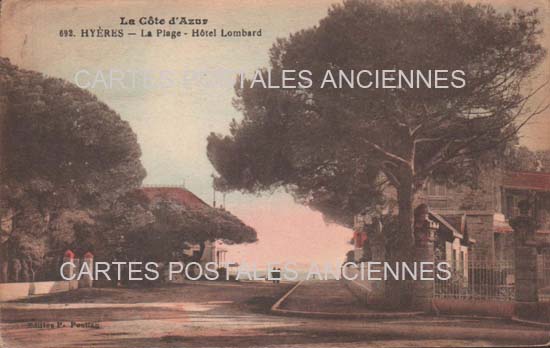 Cartes postales anciennes > CARTES POSTALES > carte postale ancienne > cartes-postales-ancienne.com Provence alpes cote d'azur Var Hyeres