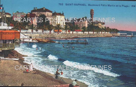 Cartes postales anciennes > CARTES POSTALES > carte postale ancienne > cartes-postales-ancienne.com Provence alpes cote d'azur Var Saint Raphael