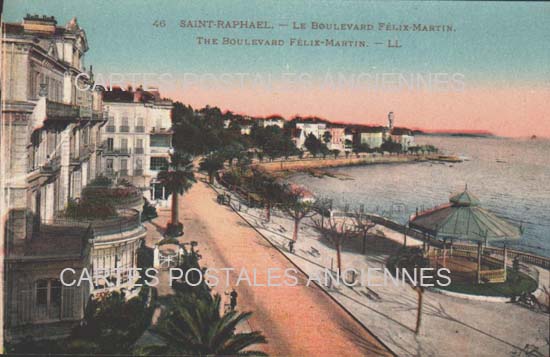 Cartes postales anciennes > CARTES POSTALES > carte postale ancienne > cartes-postales-ancienne.com Provence alpes cote d'azur Var Saint Raphael