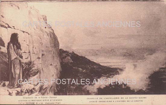 Cartes postales anciennes > CARTES POSTALES > carte postale ancienne > cartes-postales-ancienne.com Provence alpes cote d'azur Var Saint Maximin La Sainte Baume