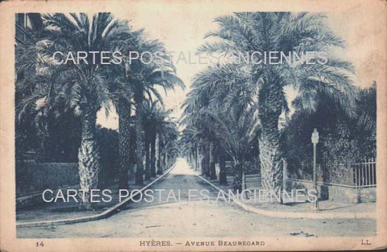 Cartes postales anciennes > CARTES POSTALES > carte postale ancienne > cartes-postales-ancienne.com Provence alpes cote d'azur Var Hyeres