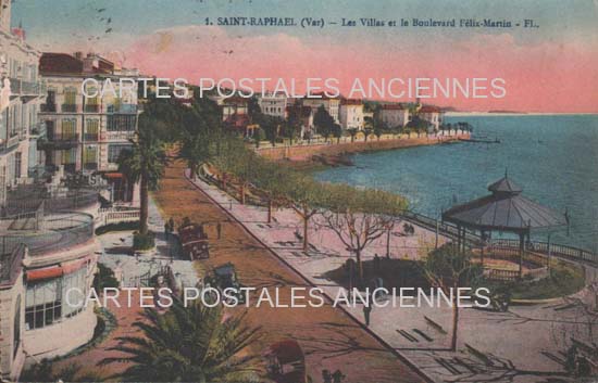 Cartes postales anciennes > CARTES POSTALES > carte postale ancienne > cartes-postales-ancienne.com Provence alpes cote d'azur Var Saint Raphael