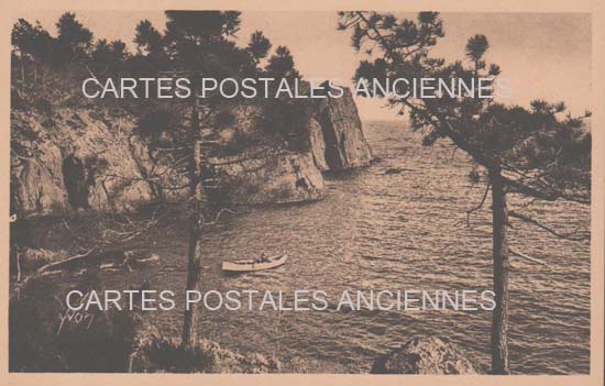 Cartes postales anciennes > CARTES POSTALES > carte postale ancienne > cartes-postales-ancienne.com Provence alpes cote d'azur Var Le Trayas