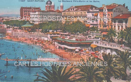 Cartes postales anciennes > CARTES POSTALES > carte postale ancienne > cartes-postales-ancienne.com Provence alpes cote d'azur Var Saint Raphael