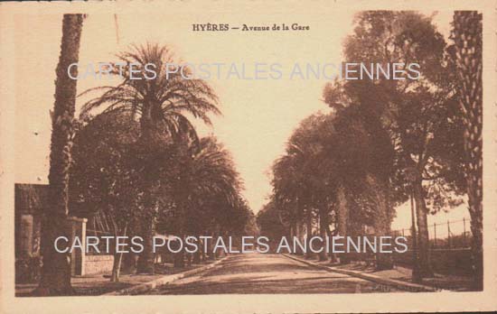 Cartes postales anciennes > CARTES POSTALES > carte postale ancienne > cartes-postales-ancienne.com Provence alpes cote d'azur Var Hyeres