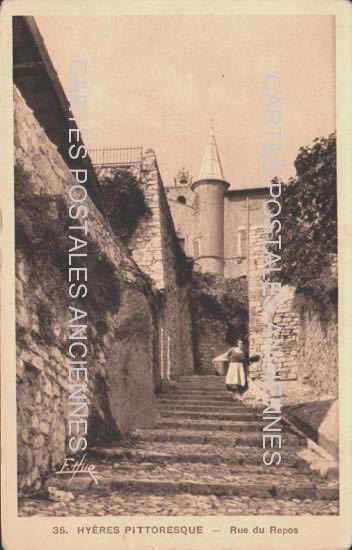 Cartes postales anciennes > CARTES POSTALES > carte postale ancienne > cartes-postales-ancienne.com Provence alpes cote d'azur Var Hyeres