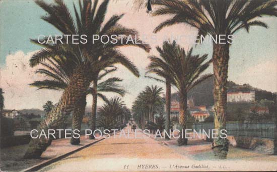 Cartes postales anciennes > CARTES POSTALES > carte postale ancienne > cartes-postales-ancienne.com Provence alpes cote d'azur Var Hyeres