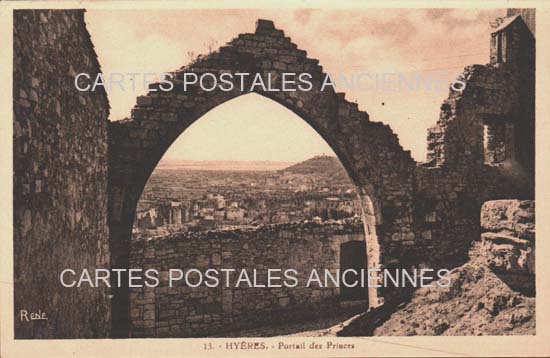 Cartes postales anciennes > CARTES POSTALES > carte postale ancienne > cartes-postales-ancienne.com Provence alpes cote d'azur Var Hyeres