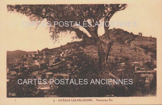 Cartes postales anciennes > CARTES POSTALES > carte postale ancienne > cartes-postales-ancienne.com Provence alpes cote d'azur Var Hyeres