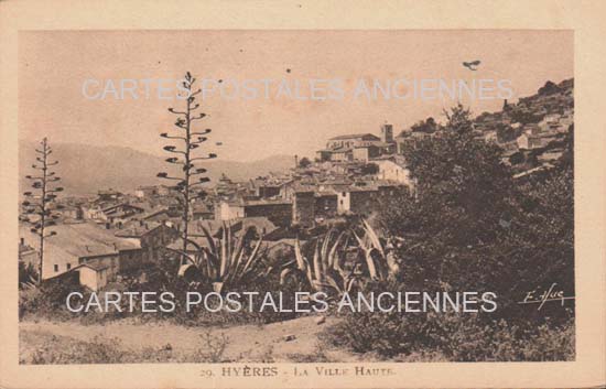 Cartes postales anciennes > CARTES POSTALES > carte postale ancienne > cartes-postales-ancienne.com Provence alpes cote d'azur Var Hyeres