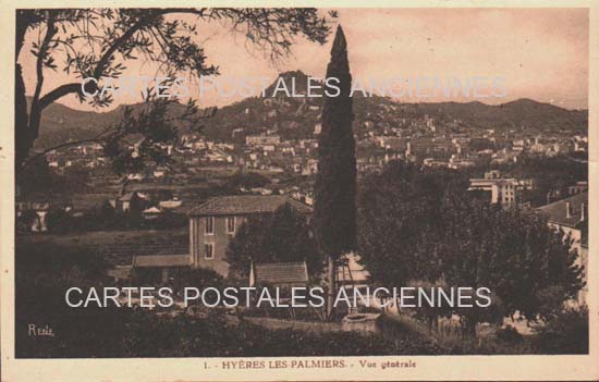 Cartes postales anciennes > CARTES POSTALES > carte postale ancienne > cartes-postales-ancienne.com Provence alpes cote d'azur Var Hyeres