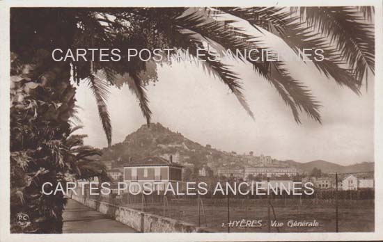 Cartes postales anciennes > CARTES POSTALES > carte postale ancienne > cartes-postales-ancienne.com Provence alpes cote d'azur Var Hyeres