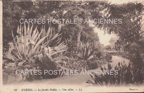 Cartes postales anciennes > CARTES POSTALES > carte postale ancienne > cartes-postales-ancienne.com Provence alpes cote d'azur Var Hyeres