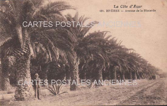 Cartes postales anciennes > CARTES POSTALES > carte postale ancienne > cartes-postales-ancienne.com Provence alpes cote d'azur Var Hyeres