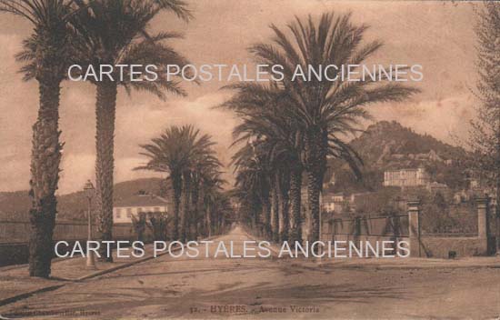 Cartes postales anciennes > CARTES POSTALES > carte postale ancienne > cartes-postales-ancienne.com Provence alpes cote d'azur Var Hyeres