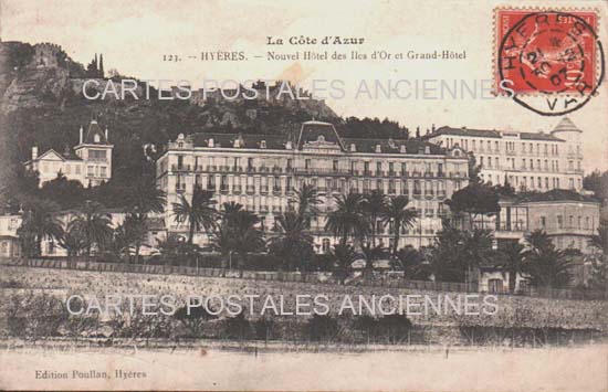 Cartes postales anciennes > CARTES POSTALES > carte postale ancienne > cartes-postales-ancienne.com Provence alpes cote d'azur Var Hyeres