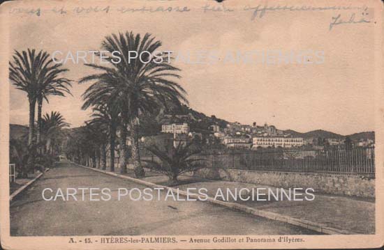 Cartes postales anciennes > CARTES POSTALES > carte postale ancienne > cartes-postales-ancienne.com Provence alpes cote d'azur Var Hyeres