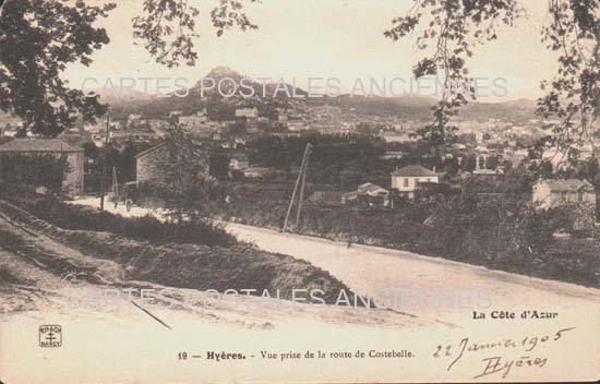 Cartes postales anciennes > CARTES POSTALES > carte postale ancienne > cartes-postales-ancienne.com Provence alpes cote d'azur Var Hyeres