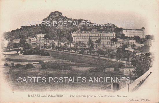 Cartes postales anciennes > CARTES POSTALES > carte postale ancienne > cartes-postales-ancienne.com Provence alpes cote d'azur Var Hyeres