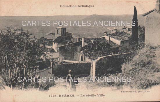 Cartes postales anciennes > CARTES POSTALES > carte postale ancienne > cartes-postales-ancienne.com Provence alpes cote d'azur Var Hyeres