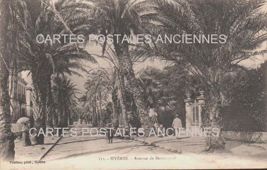 Cartes postales anciennes > CARTES POSTALES > carte postale ancienne > cartes-postales-ancienne.com Provence alpes cote d'azur Var Hyeres