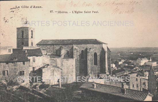 Cartes postales anciennes > CARTES POSTALES > carte postale ancienne > cartes-postales-ancienne.com Provence alpes cote d'azur Var Hyeres