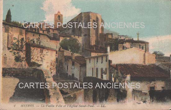 Cartes postales anciennes > CARTES POSTALES > carte postale ancienne > cartes-postales-ancienne.com Provence alpes cote d'azur Var Hyeres