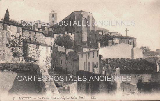 Cartes postales anciennes > CARTES POSTALES > carte postale ancienne > cartes-postales-ancienne.com Provence alpes cote d'azur Var Hyeres