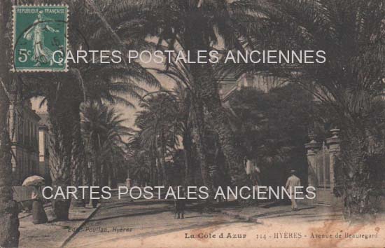 Cartes postales anciennes > CARTES POSTALES > carte postale ancienne > cartes-postales-ancienne.com Provence alpes cote d'azur Var Hyeres