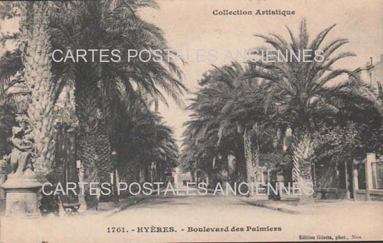 Cartes postales anciennes > CARTES POSTALES > carte postale ancienne > cartes-postales-ancienne.com Provence alpes cote d'azur Var Hyeres