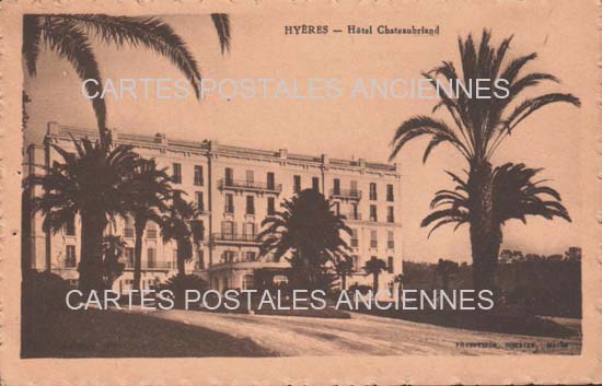 Cartes postales anciennes > CARTES POSTALES > carte postale ancienne > cartes-postales-ancienne.com Provence alpes cote d'azur Var Hyeres