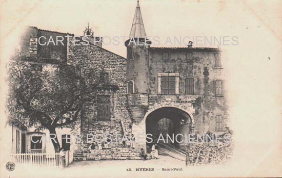 Cartes postales anciennes > CARTES POSTALES > carte postale ancienne > cartes-postales-ancienne.com Provence alpes cote d'azur Var Hyeres