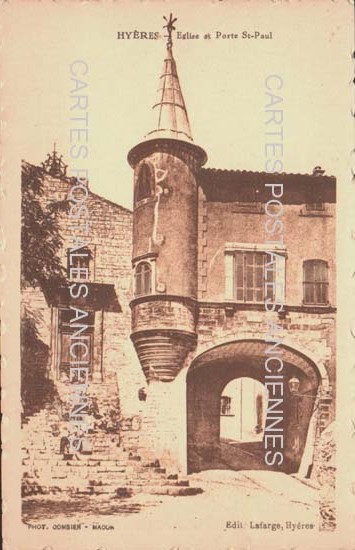 Cartes postales anciennes > CARTES POSTALES > carte postale ancienne > cartes-postales-ancienne.com Provence alpes cote d'azur Var Hyeres