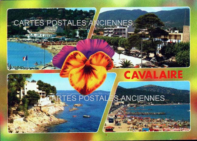 Cartes postales anciennes > CARTES POSTALES > carte postale ancienne > cartes-postales-ancienne.com Provence alpes cote d'azur Var Cavalaire Sur Mer