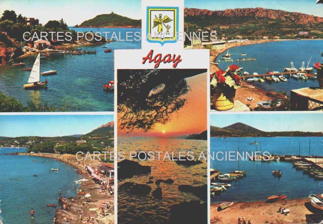 Cartes postales anciennes > CARTES POSTALES > carte postale ancienne > cartes-postales-ancienne.com Provence alpes cote d'azur Var Agay