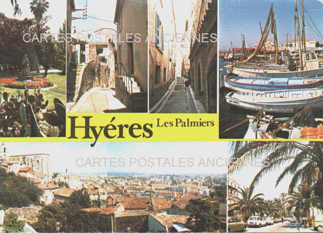 Cartes postales anciennes > CARTES POSTALES > carte postale ancienne > cartes-postales-ancienne.com Provence alpes cote d'azur Var Hyeres