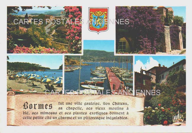 Cartes postales anciennes > CARTES POSTALES > carte postale ancienne > cartes-postales-ancienne.com Provence alpes cote d'azur Var Bormes Les Mimosas