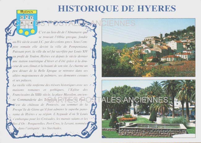 Cartes postales anciennes > CARTES POSTALES > carte postale ancienne > cartes-postales-ancienne.com Provence alpes cote d'azur Var Hyeres