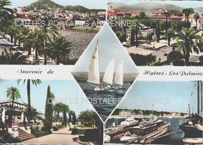 Cartes postales anciennes > CARTES POSTALES > carte postale ancienne > cartes-postales-ancienne.com Provence alpes cote d'azur Var Hyeres