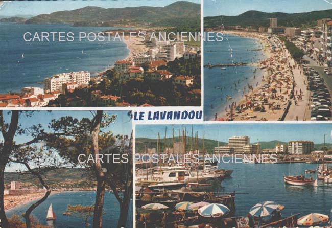 Cartes postales anciennes > CARTES POSTALES > carte postale ancienne > cartes-postales-ancienne.com Provence alpes cote d'azur Var Le Lavandou