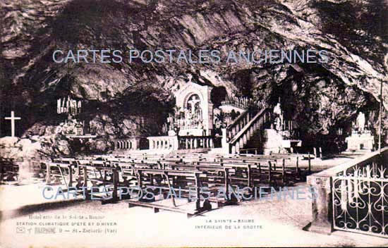 Cartes postales anciennes > CARTES POSTALES > carte postale ancienne > cartes-postales-ancienne.com Provence alpes cote d'azur Var Saint Maximin La Sainte Baume