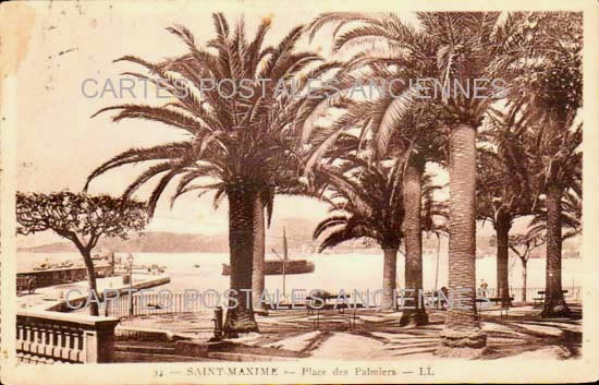 Cartes postales anciennes > CARTES POSTALES > carte postale ancienne > cartes-postales-ancienne.com Provence alpes cote d'azur Var Sainte Maxime